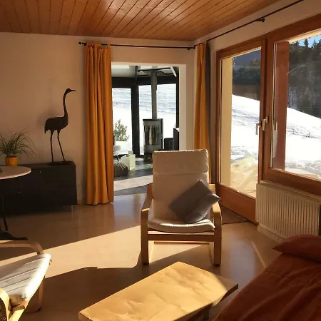 Chalet Les 4 Feuilles בקתה