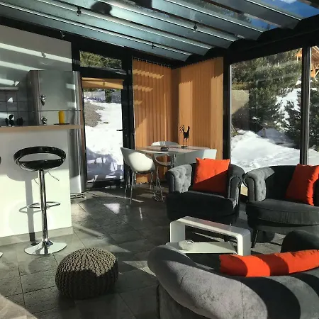 בקתה Chalet Les 4 Feuilles